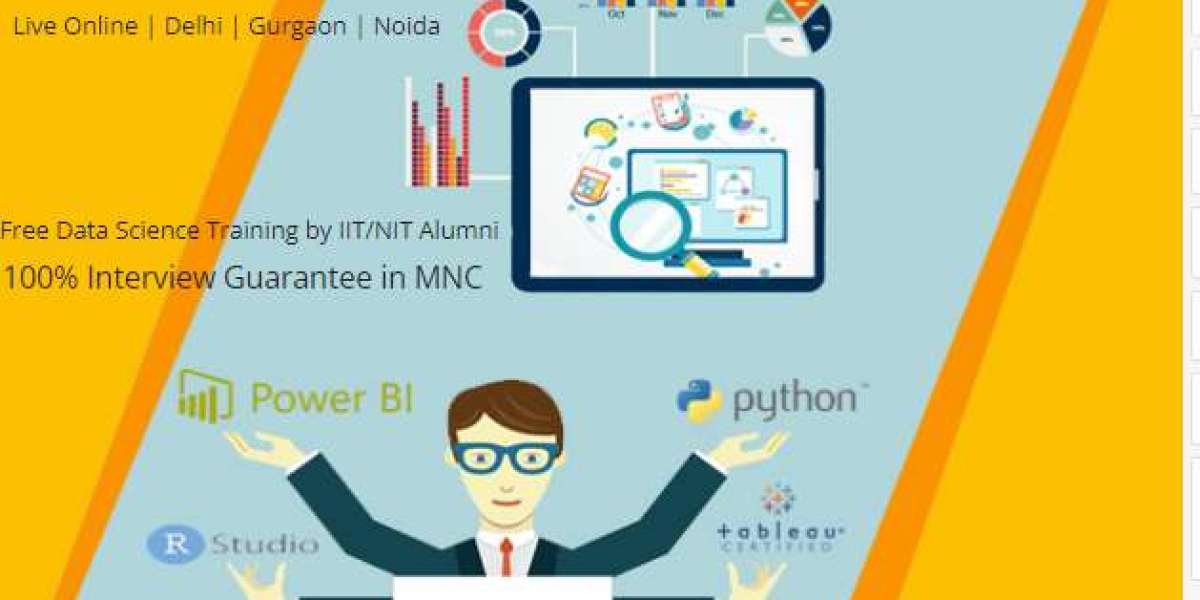 TCS Data Analyst Training in Delhi, 110001 [100% Job, Update New MNC Skills in '24] 2024 Microsoft Power BI Certifi